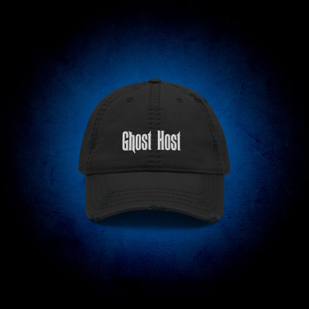 Ghost Host - Distressed Dad Hat