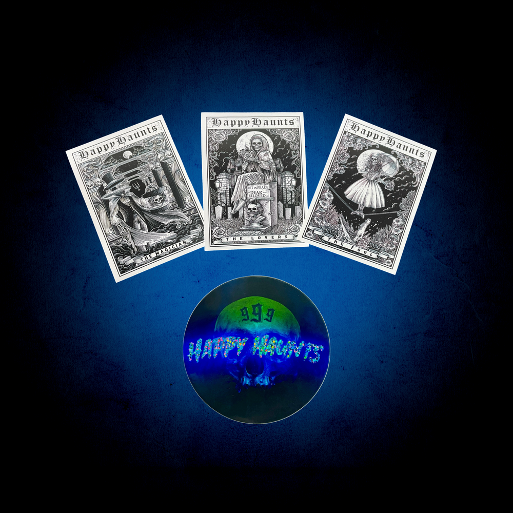 Happy Haunts Tarot Series 1 - Sticker Pack